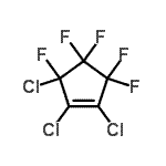 CAS#: 3824-97-3， 1,2,3-Trichloro-3,4,4,5,5-Pentafluorocyclopentene