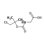 CAS#: 38254-31-8， N-{[(1-Chloro-2-Methyl-2-Propanyl)Oxy]Carbonyl}Glycine