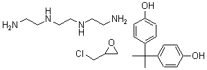 CAS 登录号：38294-69-8， 双酚 A, 环氧氯丙烷, 三乙烯四胺聚合物
