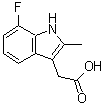 CAS#: 383131-67-7， (7-Fluoro-2-Methyl-1H-Indol-3-Yl)Acetic Acid