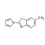 CAS#: 383141-97-7， 6-Methyl-2-(1H-Pyrrol-1-Yl)-1,3-Benzothiazole