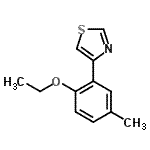 CAS#: 383143-79-1， 4-(2-Ethoxy-5-Methylphenyl)-1,3-Thiazole