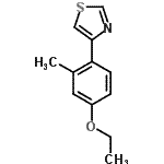 CAS#: 383145-00-4， 4-(4-Ethoxy-2-Methylphenyl)-1,3-Thiazole