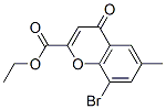 CAS#: 38322-72-4， Ethyl 8-Bromo-6-Methyl-4-Oxochromene-2-Carboxylate