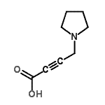 CAS#: 38346-98-4， 4-(1-Pyrrolidinyl)-2-Butynoic Acid