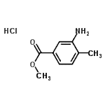 CAS#: 383677-41-6， methyl 3-amino-4-methyl-benzoate hydrochloride