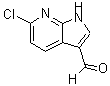 structure of CAS# 383875-59-0, 6-Chloro-1H-Pyrrolo[2,3-b]Pyridine-3-Carboxaldehyde;1H-Pyrrolo[2,3-B]Pyridine-3-Carboxaldehyde, 6-Chloro-;1H-Pyrrolo[2,3-B]Pyridine-3-Carbaldehyde, 6-Chloro-;6-Chloro-1H-Pyrrolo[2,3-B]Pyridine-3-Carbaldehyde