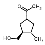 CAS#: 384378-14-7， 1-[(3S,4S)-3-(Hydroxymethyl)-4-Methylcyclopentyl]Ethanone