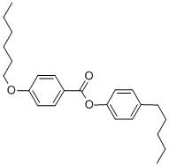 CAS#: 38444-15-4， 4-Hexyloxybenzoic Acid 4'-(n-Pentyl)Phenyl Ester