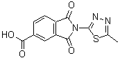 CAS#: 384795-95-3， 2-(5-Methyl-1,3,4-Thiadiazol-2-Yl)-1,3-Dioxo-5-Isoindolinecarboxylic Acid