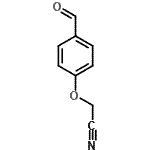 结构式 CAS# 385383-45-9, (4-甲酰基苯氧基)乙腈