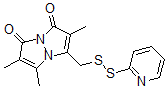 CAS#: 385398-64-1， 2,3,6-Trimethyl-5-[(2-pyridinyldithio)methyl]-1H,7H-pyrazolo[1,2-a]pyrazole-1,7-dione