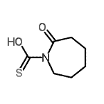 CAS#: 385419-94-3， 2-Oxo-1-azepanecarbothioic S-acid
