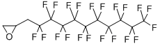 structure of CAS# 38565-54-7, 3-Perfluorodecyl-1,2-Epoxypropane;(2,2,3,3,4,4,5,5,6,6,7,7,8,8,9,9,10,10,11,11,11-Henicosafluoroundecyl)Oxirane