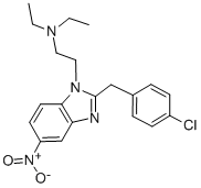 CAS#: 3861-76-5， Clonitazene
