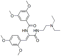 CAS#: 3862-66-6， N-[(Z)-3-(2-Diethylaminoethylamino)-1-(2,4-Dimethoxyphenyl)-3-Oxoprop-1-En-2-Yl]-3,5-Dimethoxybenzamide