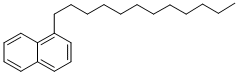 structure of CAS# 38641-16-6, 1-n-Dodecylnaphthalene;1-Laurylnaphthalene;Dodecylnaphthalene