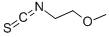 structure of CAS# 38663-85-3, 2-Methoxyethyl Isothiocyanate;1-Isothiocyanato-2-Methoxyethane;Ethane, 1-Isothiocyanato-2-Methoxy-;Zero/005773