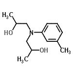 CAS#: 38668-49-4， 1,1'-[(3-Methylphenyl)Imino]Di(2-Propanol)