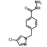 CAS#: 386736-92-1， 4-[(4-Chloro-1H-Pyrazol-1-Yl)Methyl]Benzohydrazide