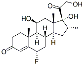CAS#: 387-59-7， (6S,16R,17R)-6-Fluoro-11,17-Dihydroxy-17-(2-Hydroxyacetyl)-10,13,16-Trimethyl-2,6,7,8,9,11,12,14,15,16-Decahydro-1H-Cyclopenta[a]Phenanthren-3-One
