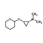 CAS#: 387845-26-3， (1R,2S)-N,N-Dimethyl-2-(Tetrahydro-2H-Pyran-2-Yloxy)Cyclopropanamine