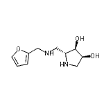 CAS#: 388076-93-5， (2R,3R,4S)-2-{[(2-Furylmethyl)Amino]Methyl}-3,4-Pyrrolidinediol
