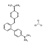 CAS#: 38845-49-7， 4-{[4'-(Dimethylamino)-2-Biphenylyl]Methylene}-N,N-Dimethyl-2,5-Cyclohexadien-1-Iminium Trichlorozincate(1-)