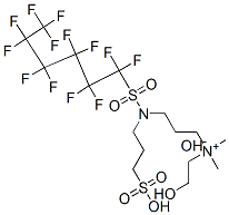 CAS#: 38850-58-7， 3-[3-(2-Hydroxyethyl-Dimethylazaniumyl)Propyl-(1,1,2,2,3,3,4,4,5,5,6,6,6-Tridecafluorohexylsulfonyl)Amino]Propane-1-Sulfonate