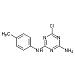 CAS#: 38862-31-6， 6-Chloro-N-(4-Methylphenyl)-1,3,5-Triazine-2,4-Diamine