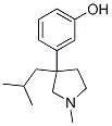 CAS#: 38906-43-3， 3-[1-Methyl-3-(2-Methylpropyl)Pyrrolidin-3-Yl]Phenol