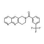 CAS#: 389117-39-9， 8,9-Dihydropyrido[2,3-b][1,6]Naphthyridin-7(6H)-Yl[3-(Trifluoromethyl)Phenyl]Methanone