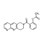 CAS#: 389117-40-2， 2-(8,9-Dihydropyrido[2,3-b][1,6]Naphthyridin-7(6H)-Ylcarbonyl)Phenyl Acetate