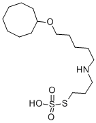 CAS#: 38914-42-0， 5-(3-Sulfosulfanylpropylamino)Pentoxycyclooctane