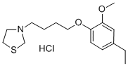 CAS#: 38914-46-4， 3-[4-(4-Ethyl-2-Methoxyphenoxy)Butyl]-1,3-Thiazolidine Hydrochloride