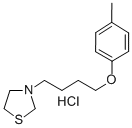 CAS#: 38920-92-2， 3-[4-(4-Methylphenoxy)Butyl]-1,3-Thiazolidine Hydrochloride