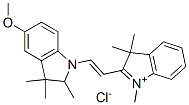 CAS#: 38926-38-4， 5-Methoxy-2,3,3-Trimethyl-1-[(2Z)-2-(1,3,3-Trimethylindol-2-Ylidene)Ethylidene]-2H-Indol-1-Ium Chloride
