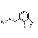 CAS#: 389806-25-1， 1-(1-Benzofuran-7-Yl)-N-Methylmethanamine
