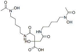 CAS 登录号：39007-57-3， 4-[5-(乙酰基-羟基氨基)戊基氨基]-2-[2-[5-(乙酰基-羟基氨基)戊基氨基]-2-氧代乙基]-2-羟基-4-氧代丁酸