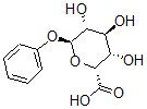 CAS 登录号:39031-71-5, (2R,3S,4S,5R,6S)-3,4,5-三羟基-6-(苯氧基)四氢吡喃-2-羧酸