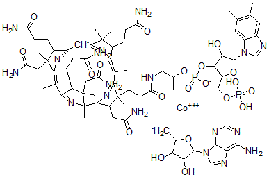 CAS 登录号：39044-48-9， 腺苷钴胺素5'-磷酸酯