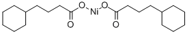 structure of CAS# 3906-55-6, Nickel Cyclohexanebutyrate;Nickelous 4-Cyclohexylbutanoate;Nickelous 4-Cyclohexylbutyrate;Cyclohexanebutyric Acid, Nickel Salt