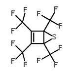 CAS#: 39091-73-1， 1,2,3,4-Tetrakis(Trifluoromethyl)-5-Thiabicyclo[2.1.0]Pent-2-Ene