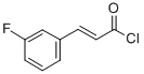 结构式 CAS# 39098-87-8, 3-(3-氟苯基)-2-丙烯酰氯