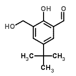 CAS#: 39117-96-9， 2-Hydroxy-3-(Hydroxymethyl)-5-(2-Methyl-2-Propanyl)Benzaldehyde