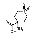 CAS#: 39124-27-1， 4-Aminotetrahydro-2H-Thiopyran-4-Carboxylic Acid 1,1-Dioxide