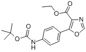 CAS#: 391248-22-9， Ethyl 5-[(4N-Boc-Amino)Phenyl]-1,3-Oxazole-4-Carboxylate