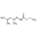 CAS#: 391257-00-4， Ethyl (2E)-2-(4-Methyl-3-Penten-2-Ylidene)Hydrazinecarboxylate