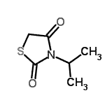 CAS#: 39137-26-3， 3-Isopropyl-1,3-Thiazolidine-2,4-Dione