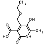 CAS#: 39193-98-1， 4-(Ethoxymethyl)-5-Hydroxy-6-Methyl-2-Oxo-1,2-Dihydro-3-Pyridinecarboxylic Acid